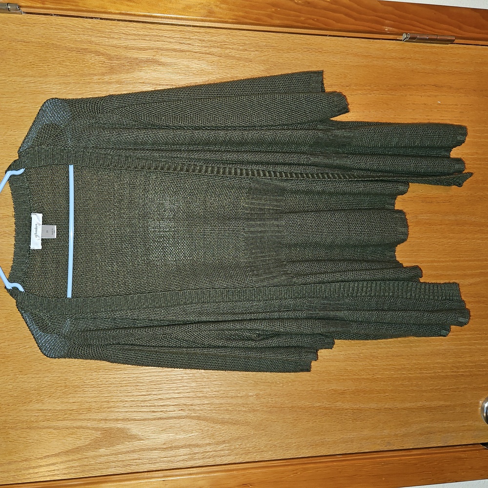 Womens 3X Open Cardigan